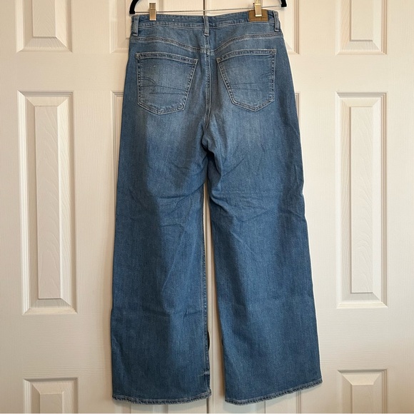 American Eagle Outfitters Blue Flare & Wide Leg Jeans - Picture 7 of 10